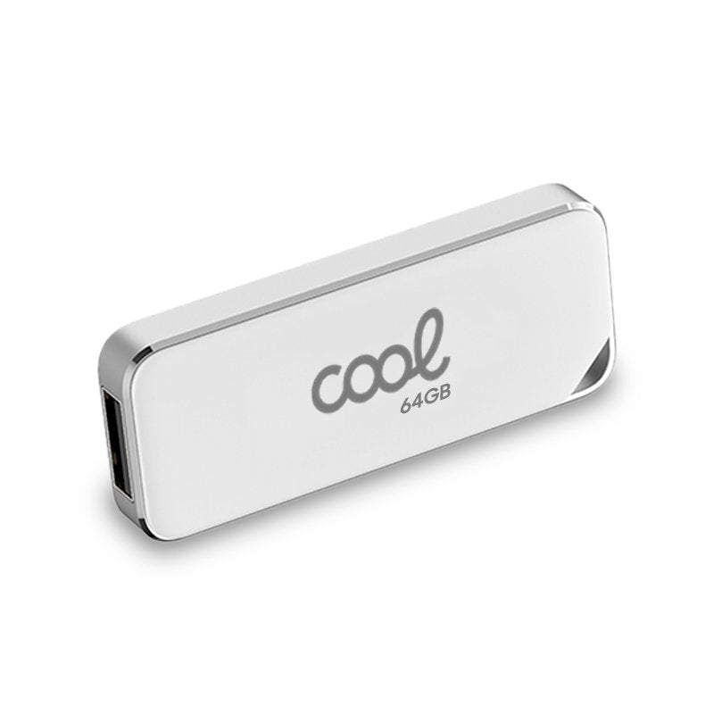 USB Flash Drive x64 GB 2.0 COOL Board White