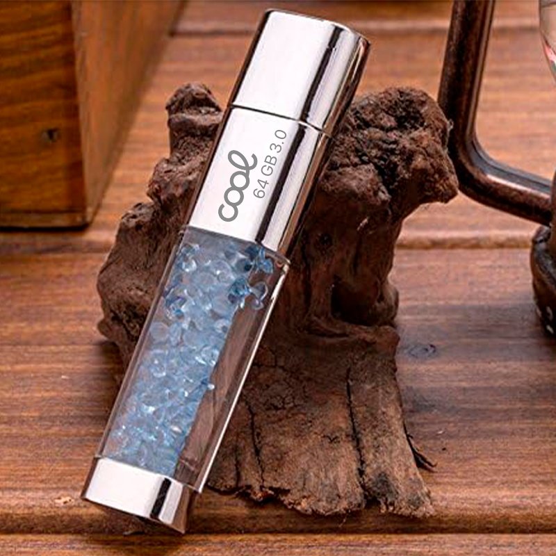USB Flash Drive x64 GB 3.0 COOL Crystal Celeste
