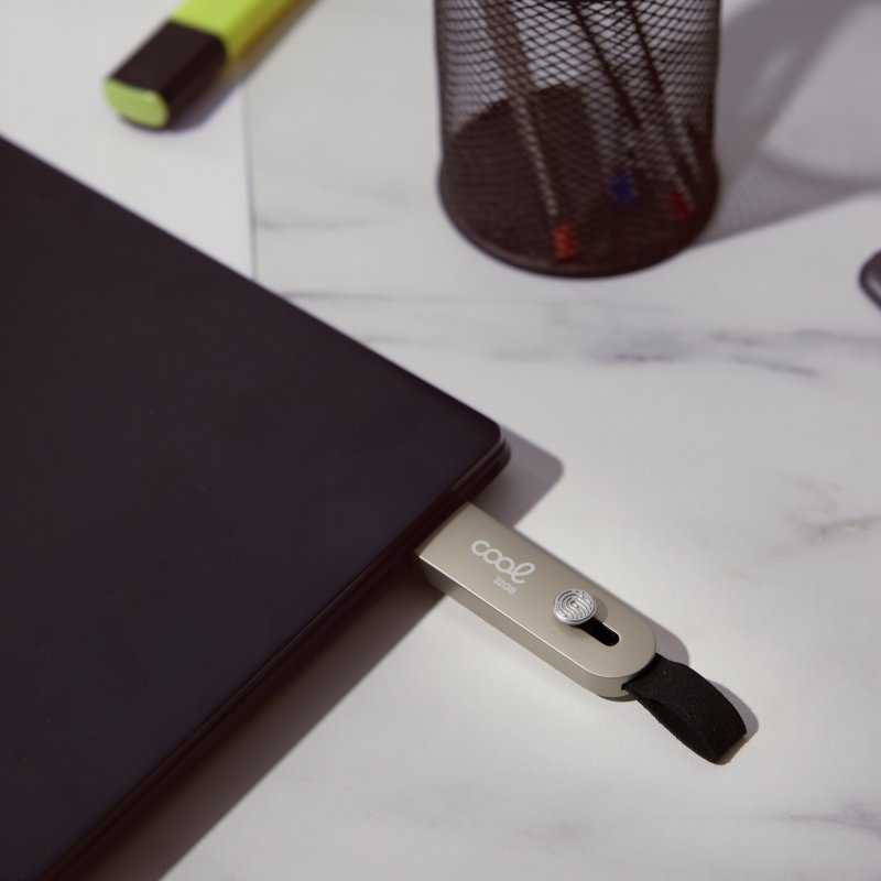 128 GB 2.0 USB Flash Drive COOL Optimus Silver