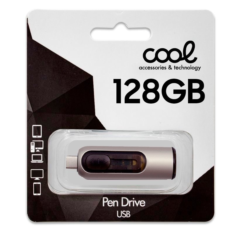 USB Flash Drive 128 GB 3.0 COOL Type-C / USB (2 in 1)