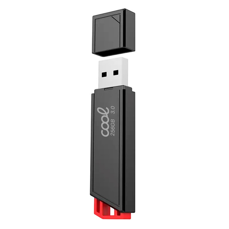 USB Flash Drive 256 GB 3.0 COOL Lancer Red