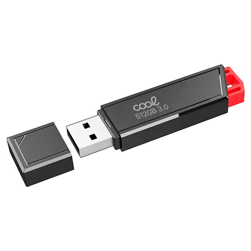 Pen Drive x USB 512 GB 3.0 COOL Lancer Rojo