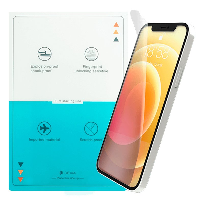 Devia Anti-Fingerprint Hydrogel Protector (Pack of 50)