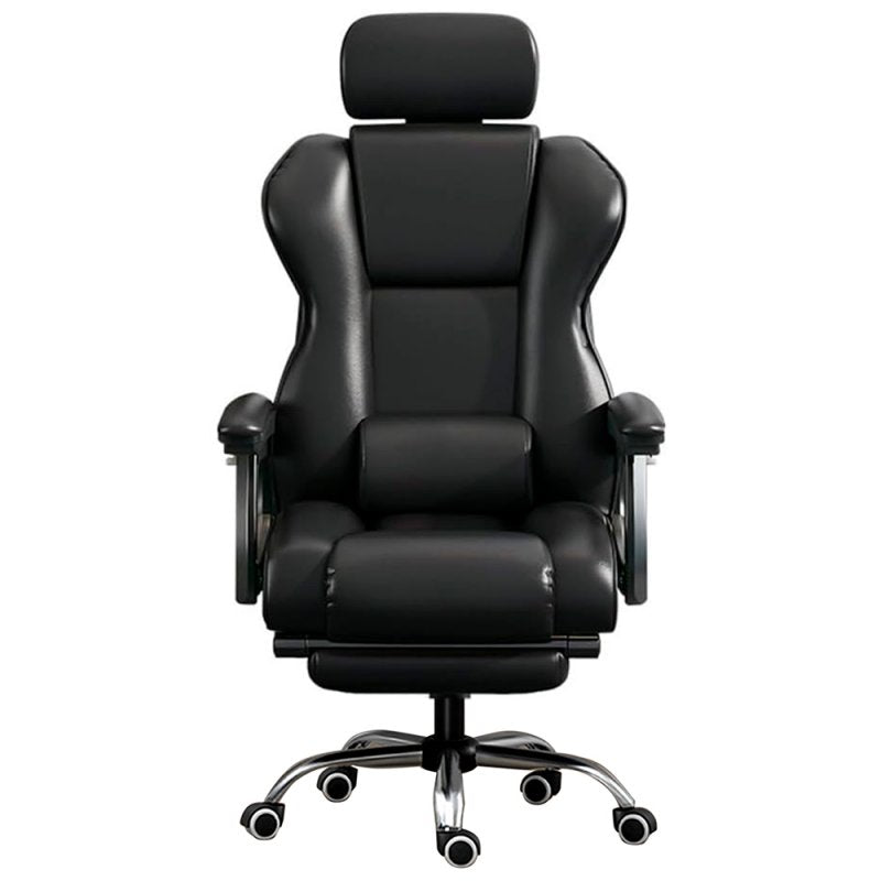 Sillón Oficina Premium COOL Board Negro (Reposapiés)