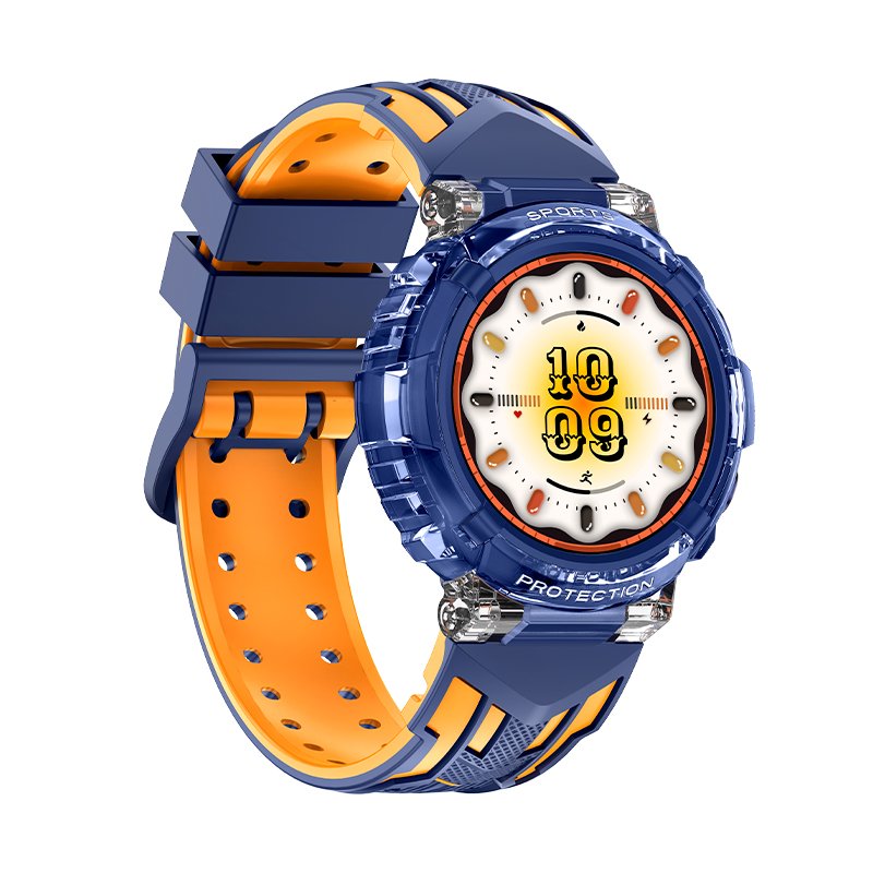 COOL Clever Smartwatch, Blue Silicone (Calls, Health, Sports)