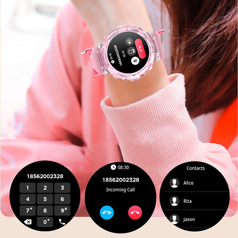 COOL Clever Smartwatch, Blue Silicone (Calls, Health, Sports)