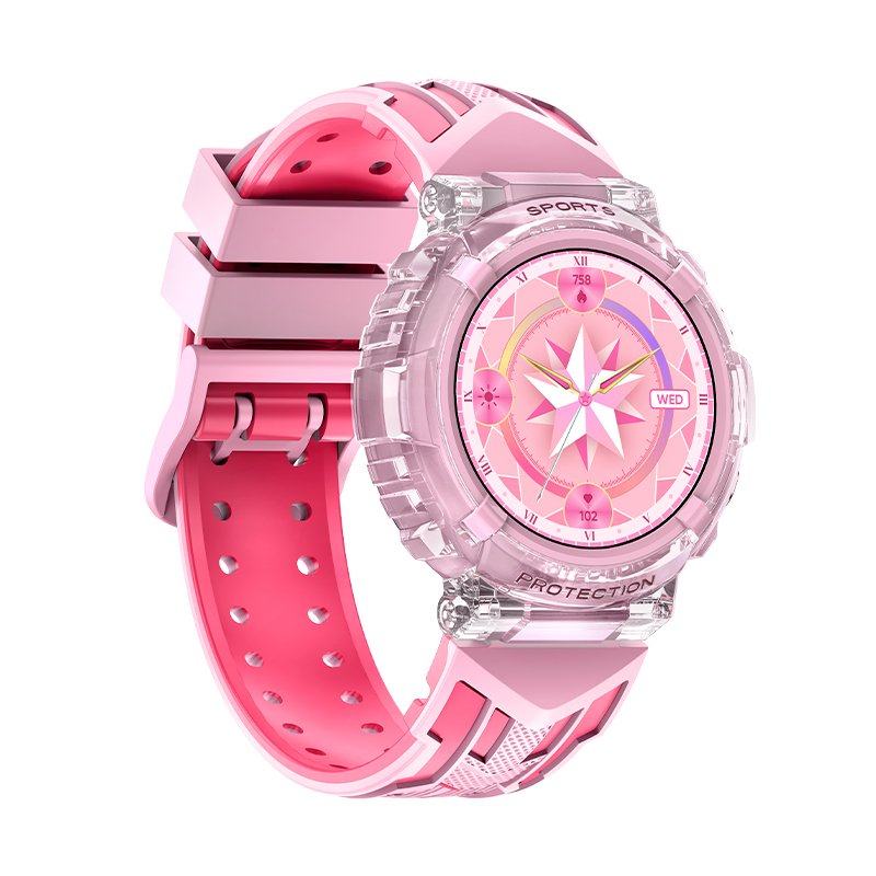 COOL Clever Smartwatch, Pink Silicone (Calls, Health, Sports)