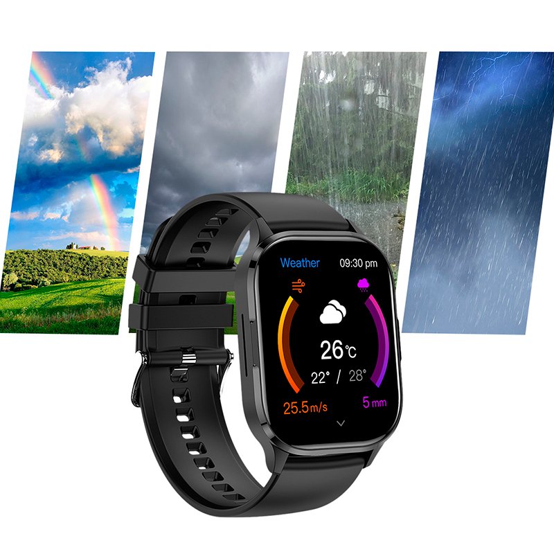 COOL Delta Smartwatch, Pink Silicone (AMOLED, Calls, Health, Sports)