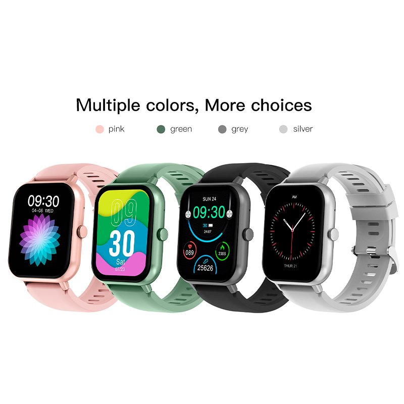 COOL Forest Smartwatch, Gray Silicone (Calls, Health, Sports)