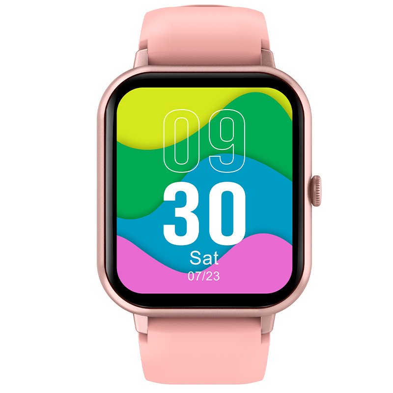 COOL Forest Smartwatch, Pink Silicone (Calls, Health, Sports)