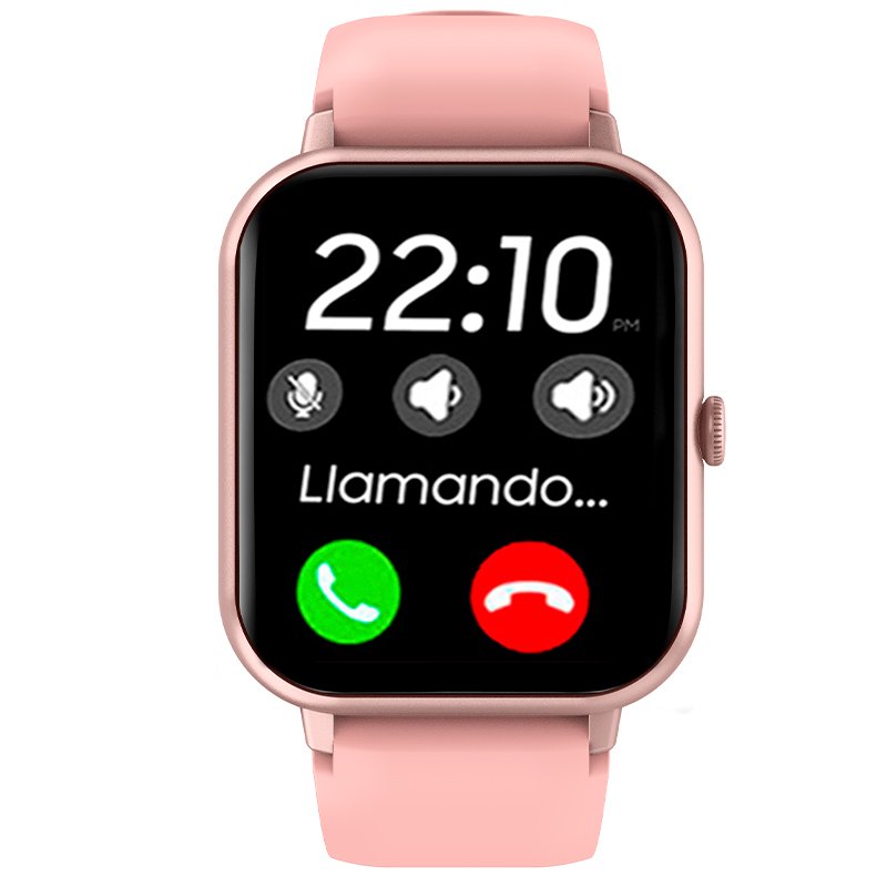 COOL Forest Smartwatch, Pink Silicone (Calls, Health, Sports)