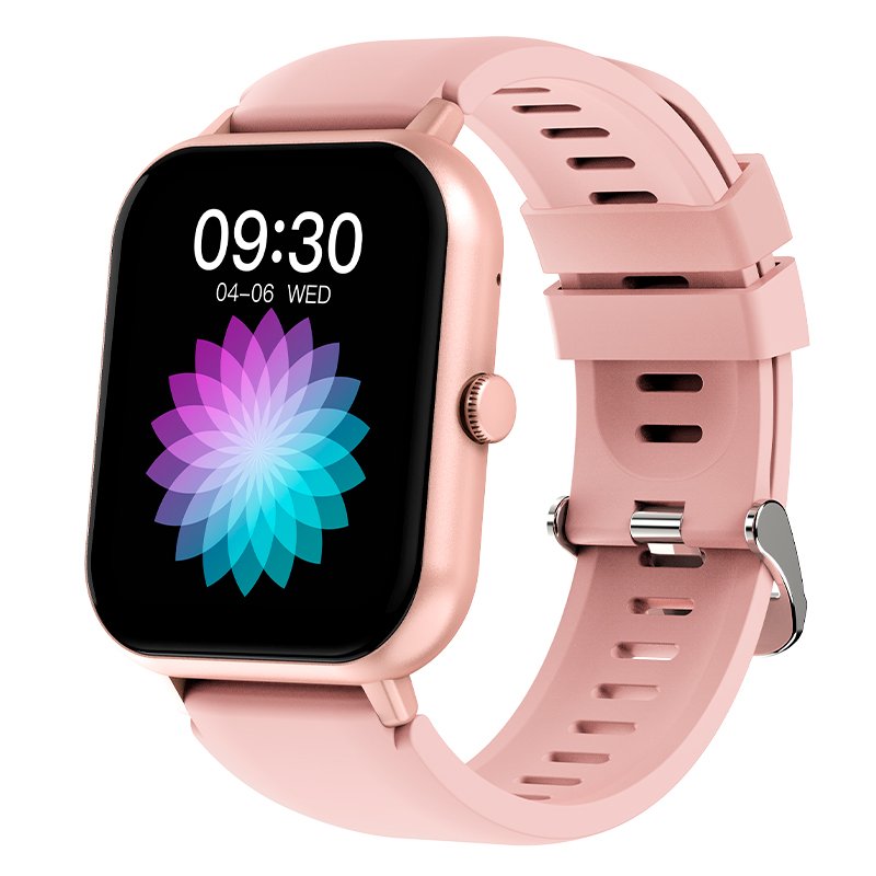 COOL Forest Smartwatch, Pink Silicone (Calls, Health, Sports)