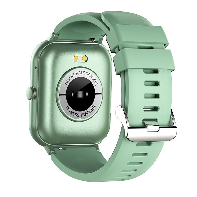 COOL Forest Smartwatch, Green Silicone (Calls, Health, Sports)