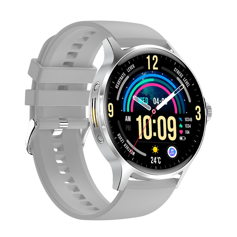COOL Iris Silicone Gray Smartwatch (AMOLED, Calls, Health, Sports)