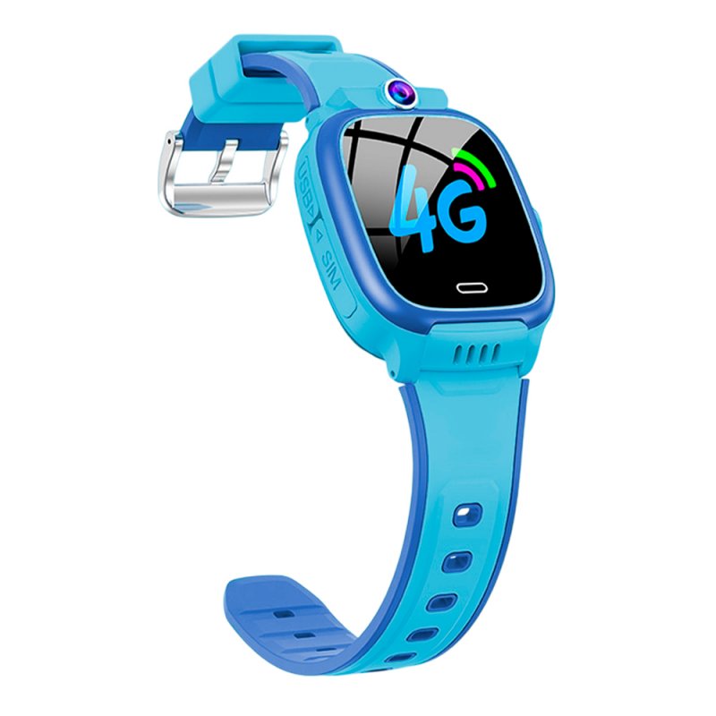 COOL Kids 4G GPS Silicone Smartwatch, Blue (Location Tracking, Video Calls, SIM)