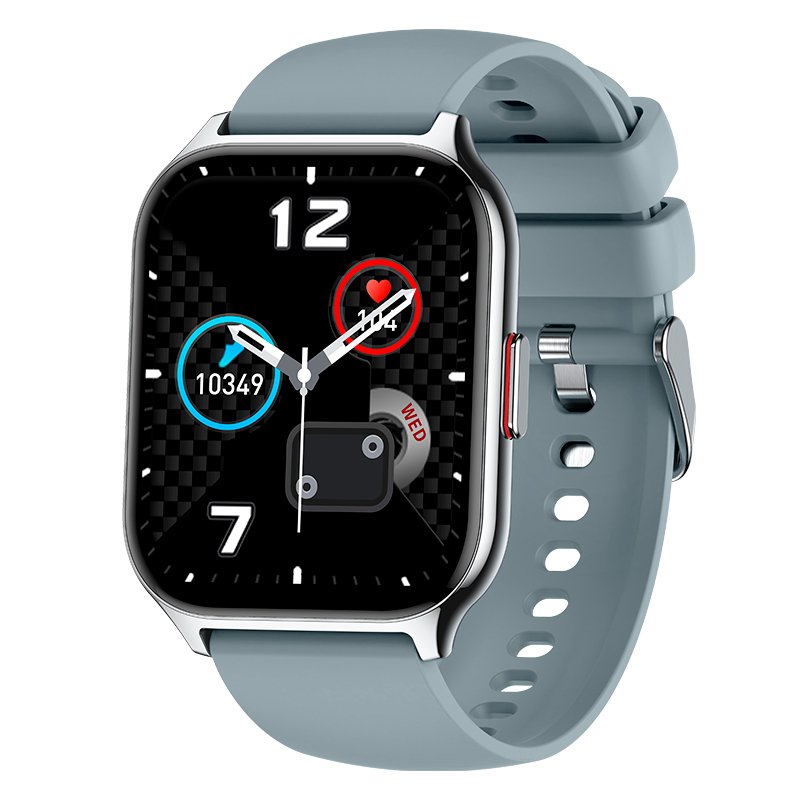 COOL Nova Smartwatch, Gray Silicone (Calls, Health, Sports)