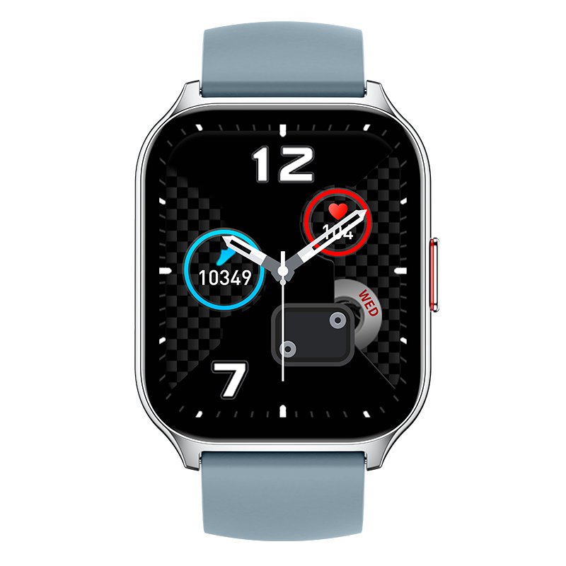 COOL Nova Smartwatch, Gray Silicone (Calls, Health, Sports)
