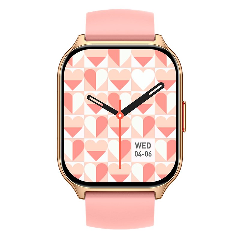 COOL Nova Smartwatch, Pink Silicone (Calls, Health, Sports)