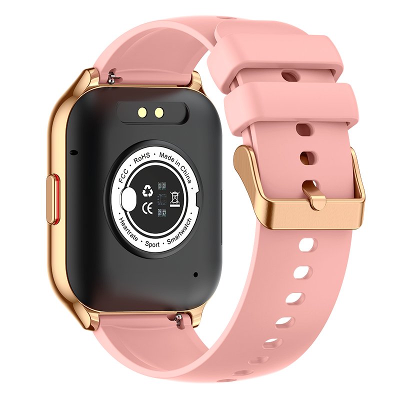 COOL Nova Smartwatch, Pink Silicone (Calls, Health, Sports)