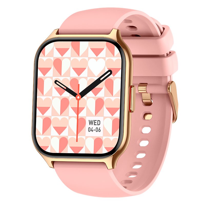 COOL Nova Smartwatch, Pink Silicone (Calls, Health, Sports)
