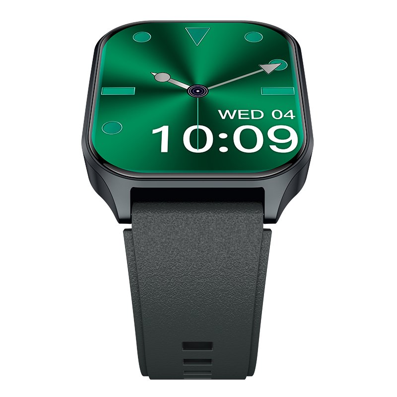 Smartwatch COOL AMOLED Curved Screen Dark Gray Silicone (Calls, Health, Sports)