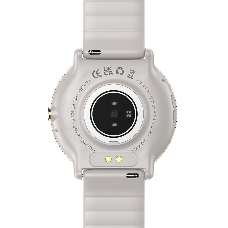 COOL Smartwatch with AMOLED Screen, Forever Silicone Pink Strap (Calls, Health, Sports)