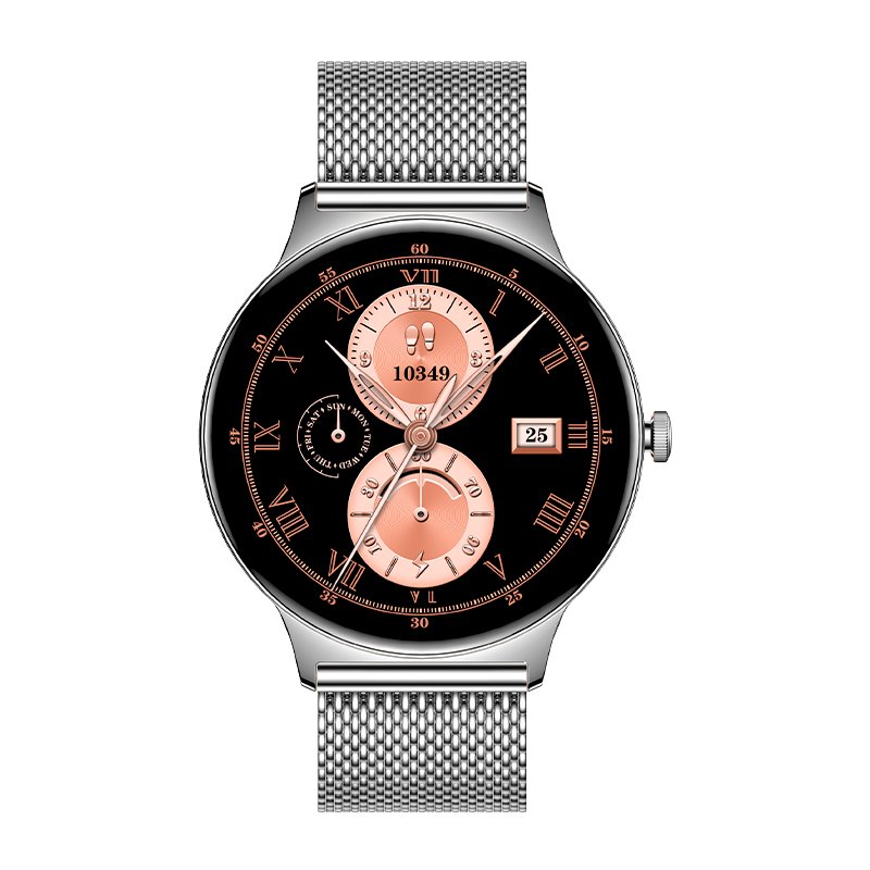 COOL Ultrathin Smartwatch + 2 Straps (AMOLED, Calls, Ultra-thin) Gray