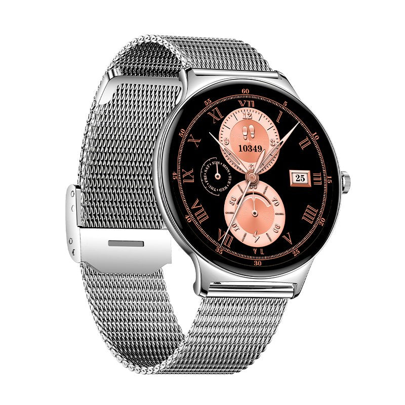 COOL Ultrathin Smartwatch + 2 Straps (AMOLED, Calls, Ultra-thin) Gray
