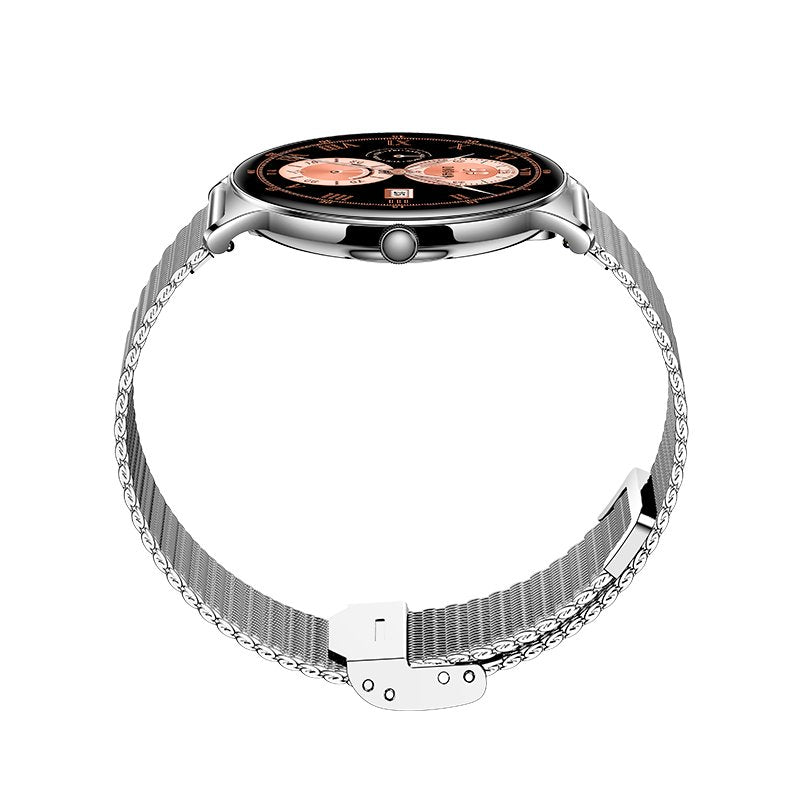 COOL Ultrathin Smartwatch + 2 Straps (AMOLED, Calls, Ultra-thin) Gray