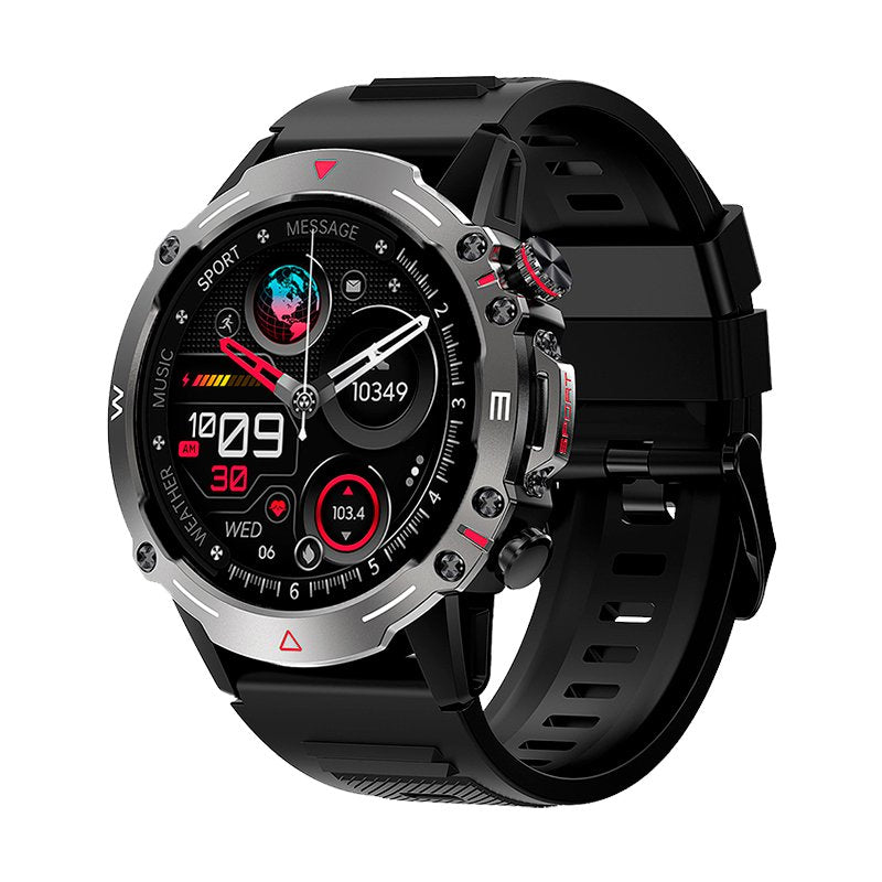 Smartwatch Pantalla Amoled COOL Adventure Silicona Negro (Llamadas, Salud...)