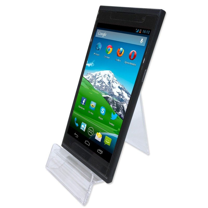 Transparent Mobile Display Stand 65 mm COOL