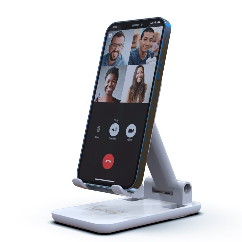 Universal Desktop Stand for Smartphone COOL White