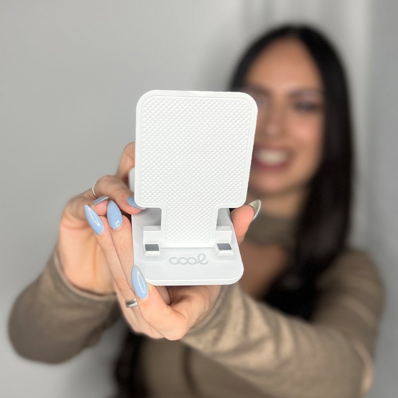 Universal Desktop Stand for Smartphone COOL White