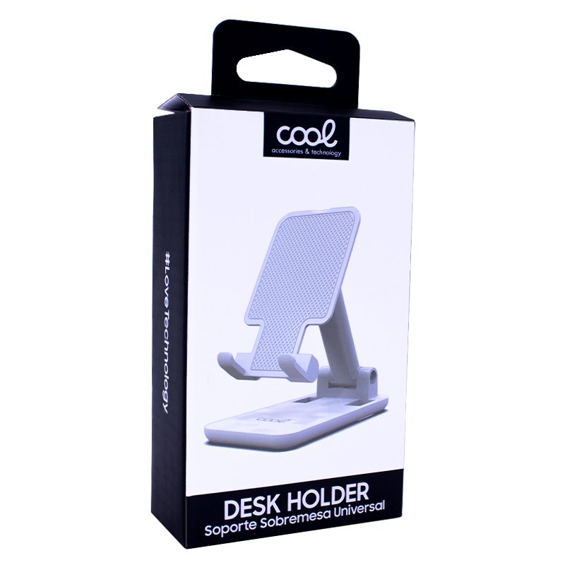 Universal Desktop Stand for Smartphone COOL White