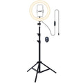 Soporte Trípode (180 cm) Aro de Luz LED COOL + Mando Bluetooth