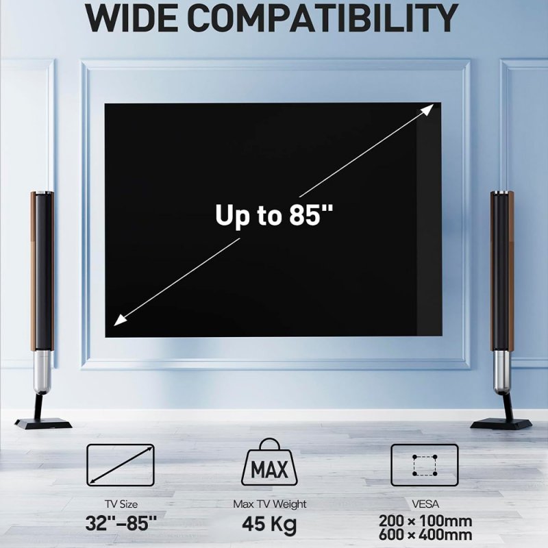 Soporte TV Universal Flexible COOL 32"- 85"