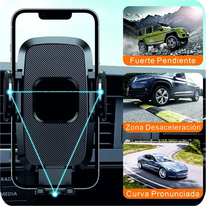 Universal Car Mount Carbon COOL Black