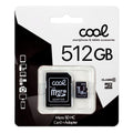 Tarjeta Memoria Micro SD con Adaptador x512 GB COOL (Clase 10)