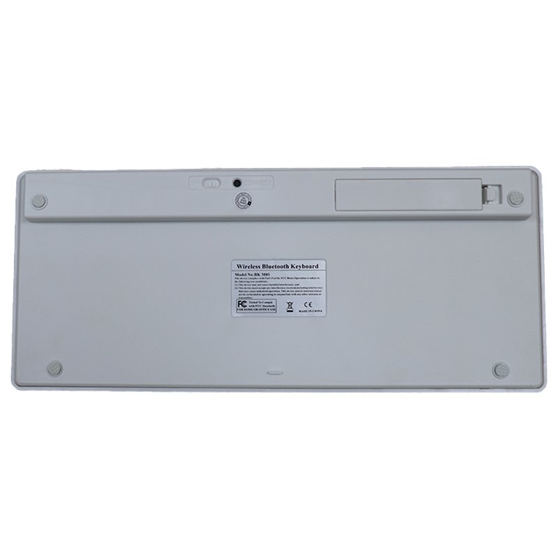 COOL White Slim Bluetooth Keyboard (Spanish)