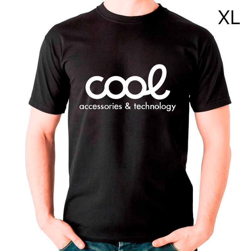 Textil Camiseta Cool Accesorios Talla XL (Unisex) Negro