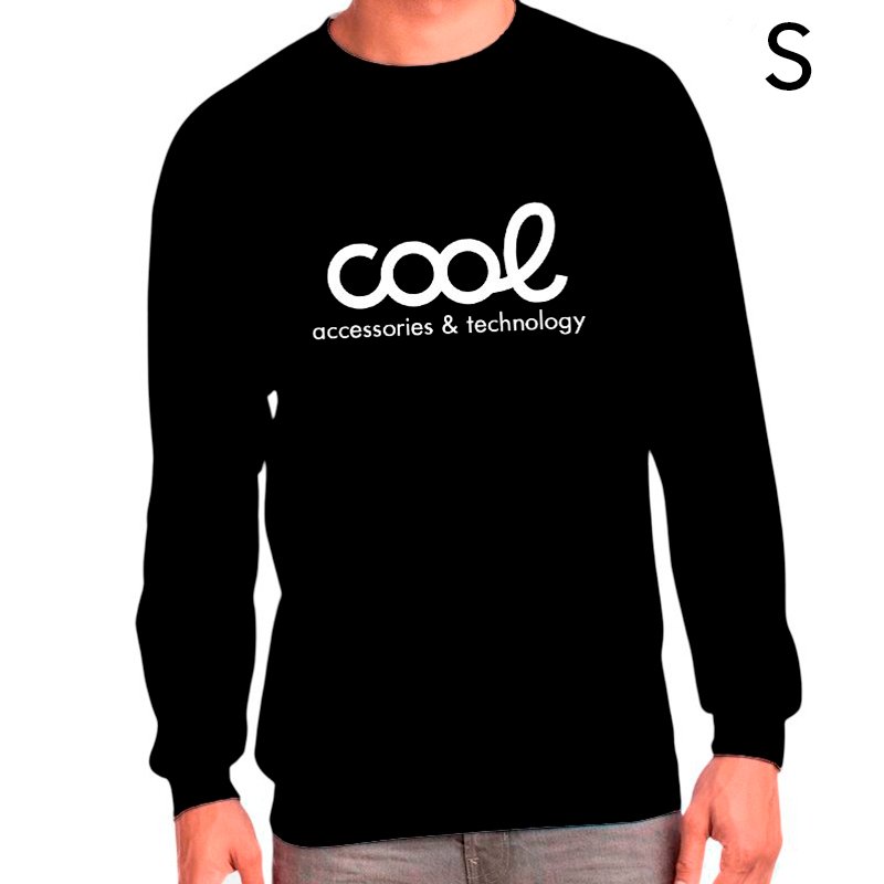 Textil Sudadera Cool Accesorios (S Size) Unisex Negro