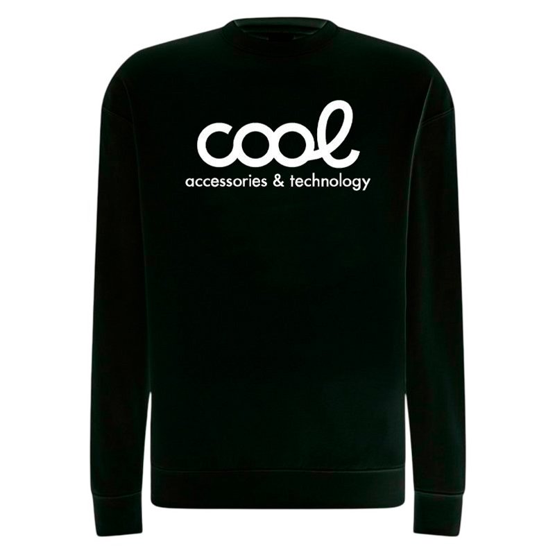 Textile Sweatshirt Cool Accessories Size L (Unisex) Black