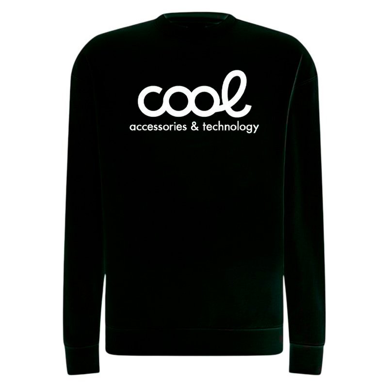 Textile Cool Accessories Sweatshirt (Size M) Unisex Black